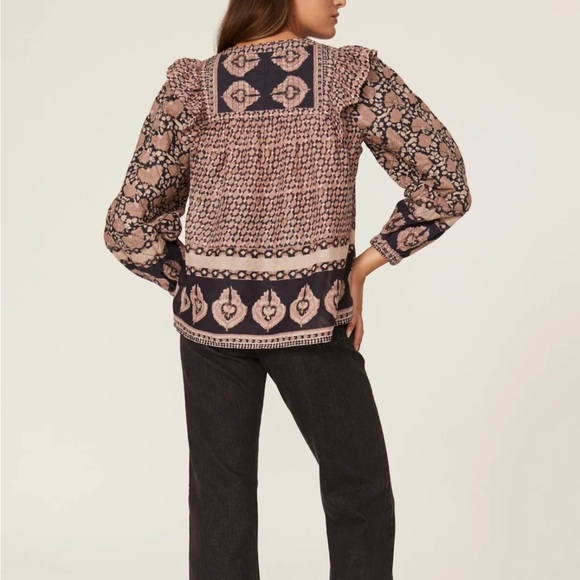 Sea New York Quilted sleeve top - Picture 2 of 7